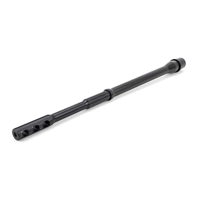 Faxon Firearms 16 inch Gunner Profile Barrel with Integral Slim 3-Port Muzzle Brake – 5.56 NATO