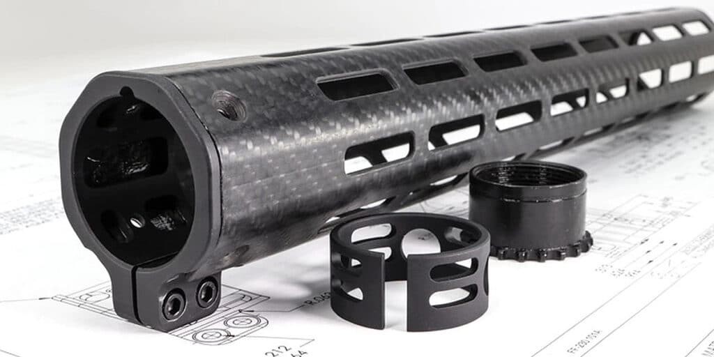 Faxon Firearms AR-15 Streamline Carbon Fiber M-LOK Handguard