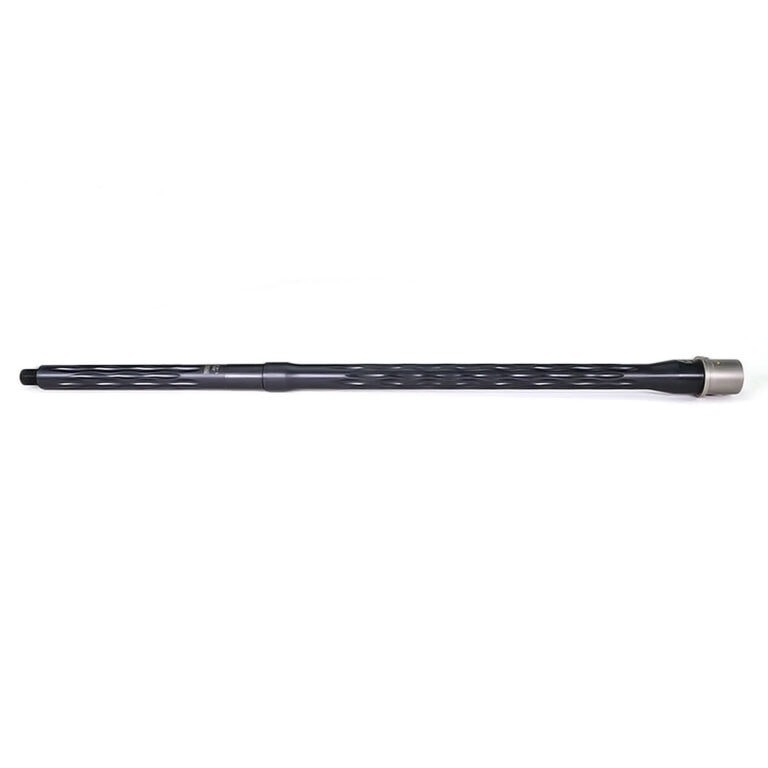 Faxon Firearms Match Series – 20 inch Flame Fluted Barrel – .223 Wylde – 5R – 416R – Nitride – Nickel Teflon Extension