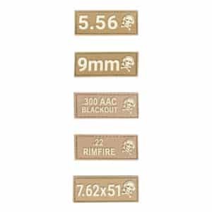 G-Code Gear Caliber Velcro Patch for Bang Boxes - Tan