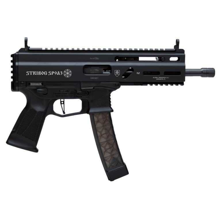 Grand Power Stribog SP9A3 8” 9mm Pistol - 30rd - Roller Delayed