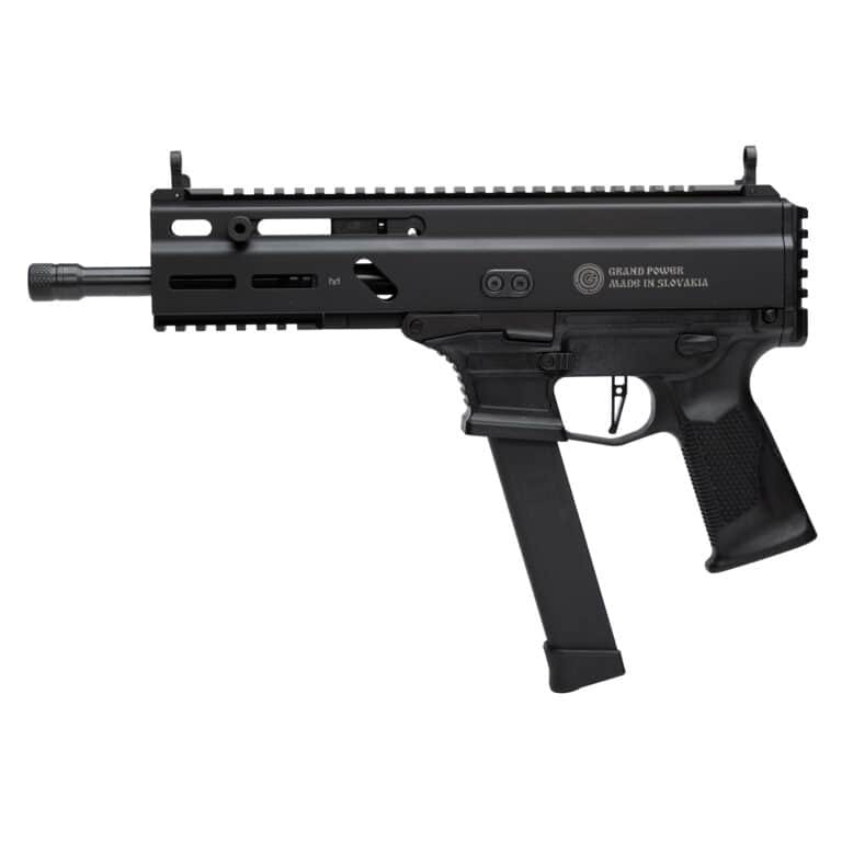 Grand Power Stribog SP9A3G 8” 9mm Pistol - 33 Rounds - Glock Mag Compatible - Roller Delayed