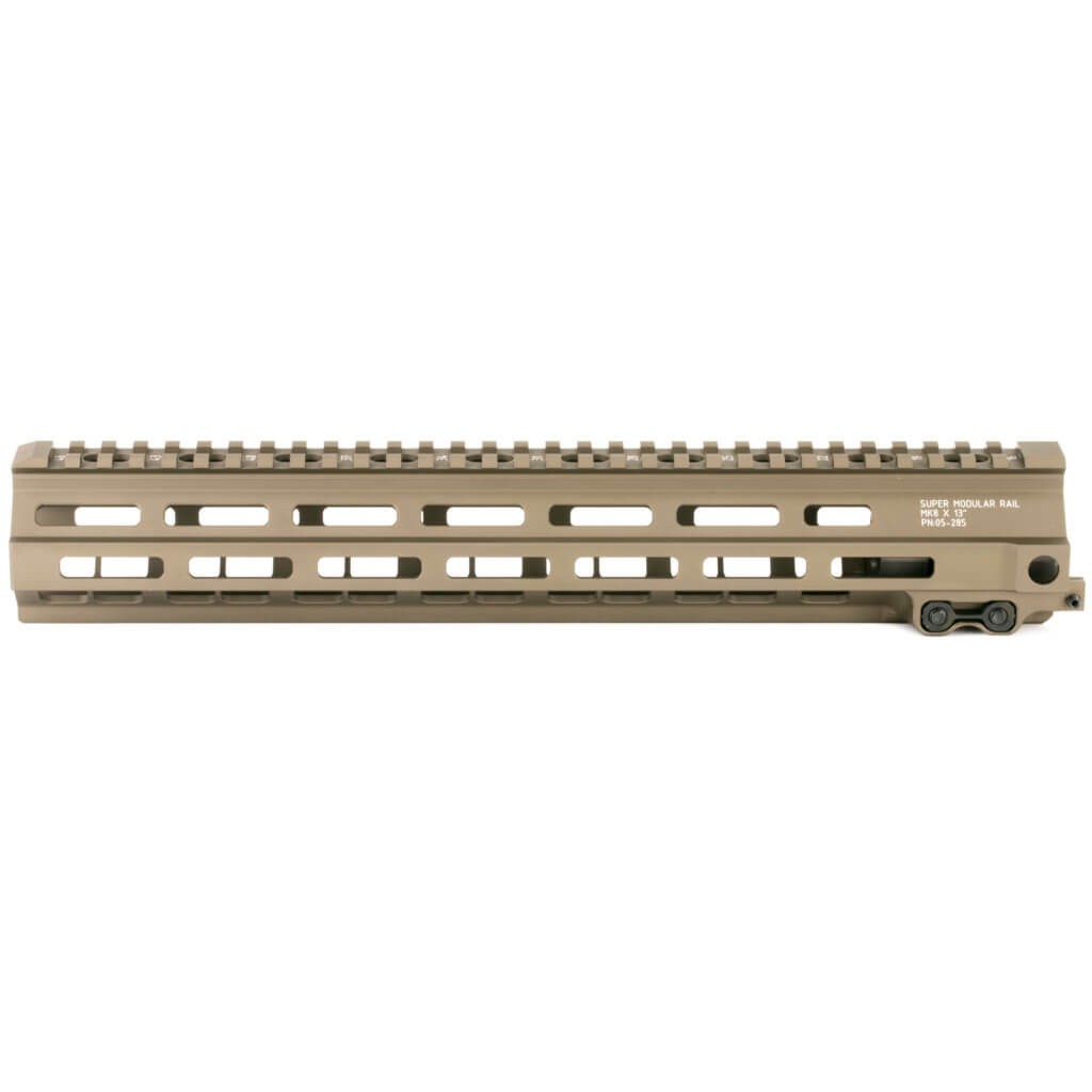 Geissele Automatics MK8 Super Modular Rail - M-LOK Free Float Rail for ...