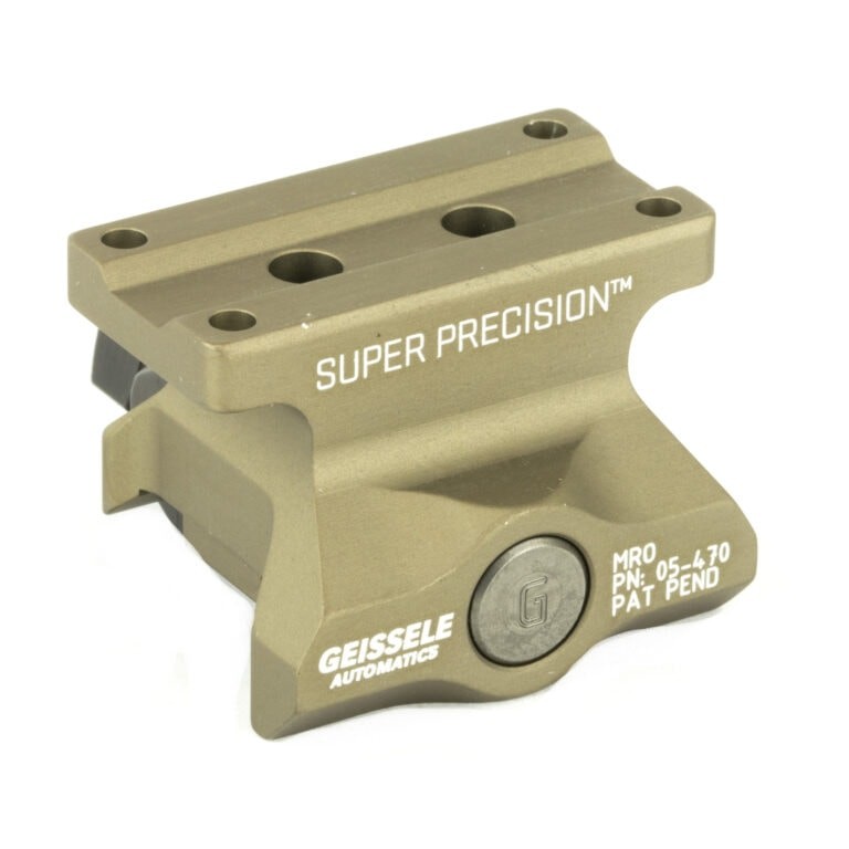 Geissele Automatics Super Precision Lower 1/3 Cowitness Mount for Trijicon MRO - AT3 Tactical