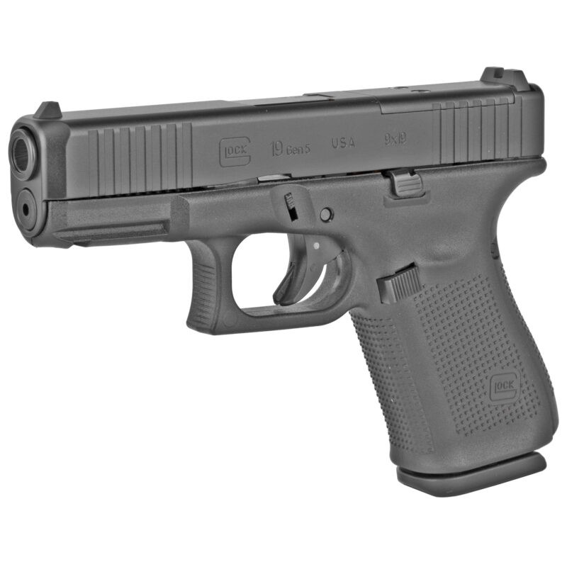 Glock 19 Gen5 MOS 9mm Pistol - 15 Round - 3 Magazines - US Made