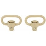 GrovTec Heavy Duty Push Button Sling Swivel Set - AT3 Tactical