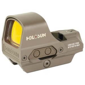 Holosun 510C Red Dot Sight with Circle Dot Reticle - Flat Dark Earth - Red Reticle (3)