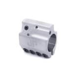 JP Enterprises .750 Adjustable Gas Block - Polished Stainless Steel - Low Profile