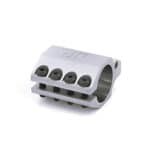 JP Enterprises .750 Adjustable Gas Block - Polished Stainless Steel - Low Profile