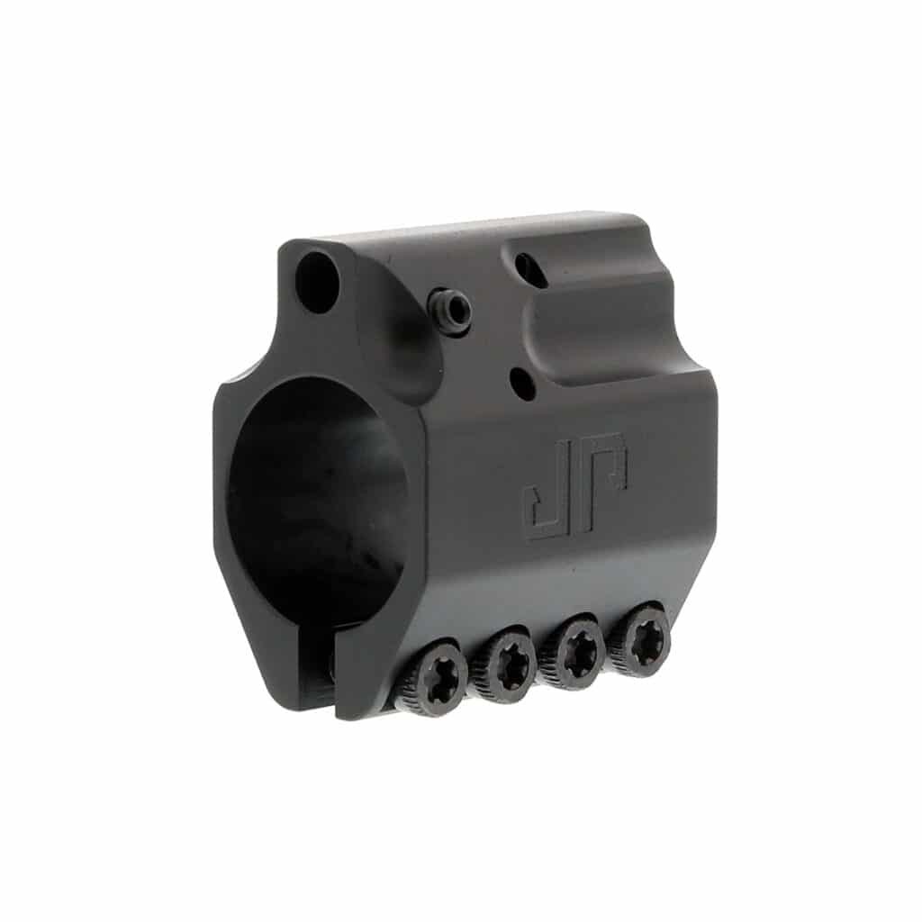 JP Enterprises .750 Adjustable Gas Block - Stainless Steel Black - Low Profile