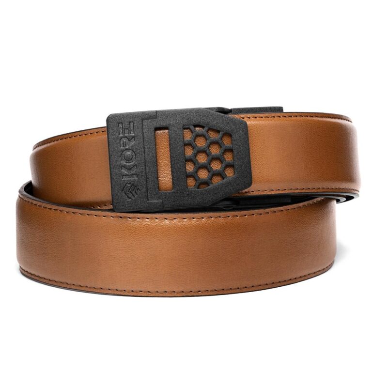 Kore Essentials 1.5 Inch Leather EDC Gun Belt and Buckle