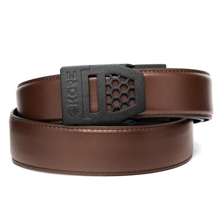 Kore Essentials 1.5 Inch Leather EDC Gun Belt and Buckle