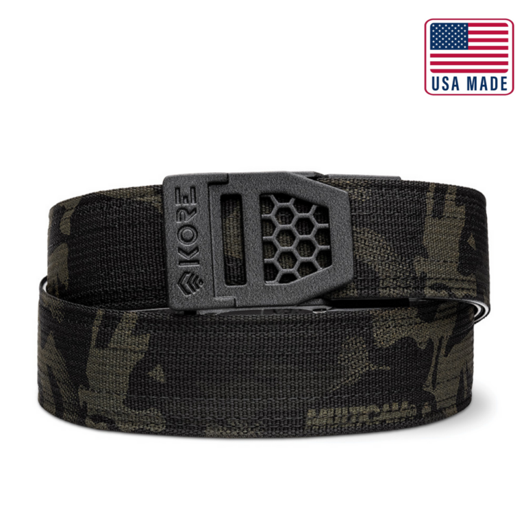 Kore Essentials 1.5 Inch Multicam EDC Gun Belt and Buckle