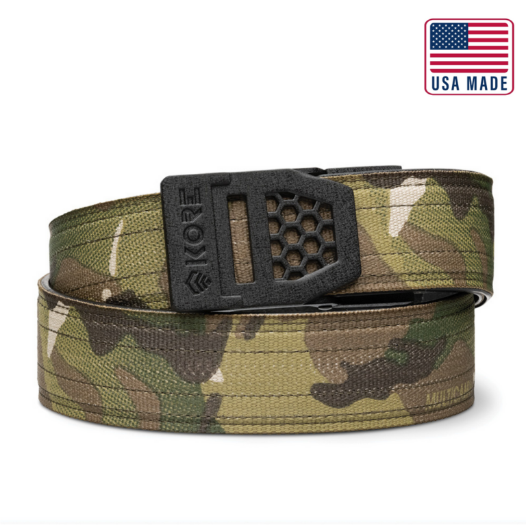 Kore Essentials 1.5 Inch Multicam EDC Gun Belt and Buckle