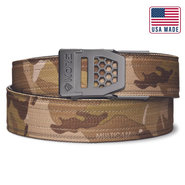 Kore Essentials 1.5 Inch Multicam EDC Gun Belt and Buckle