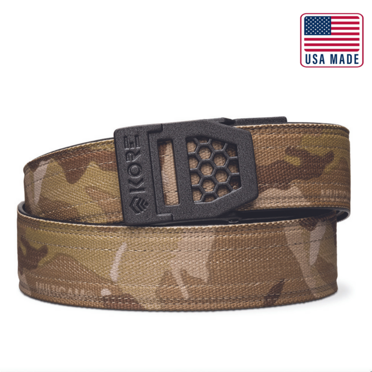 Kore Essentials 1.5 Inch Multicam EDC Gun Belt and Buckle