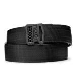 Kore Essentials Every Day Carry EDC Belt with Buckle - Black Nylon - X10 Buckle