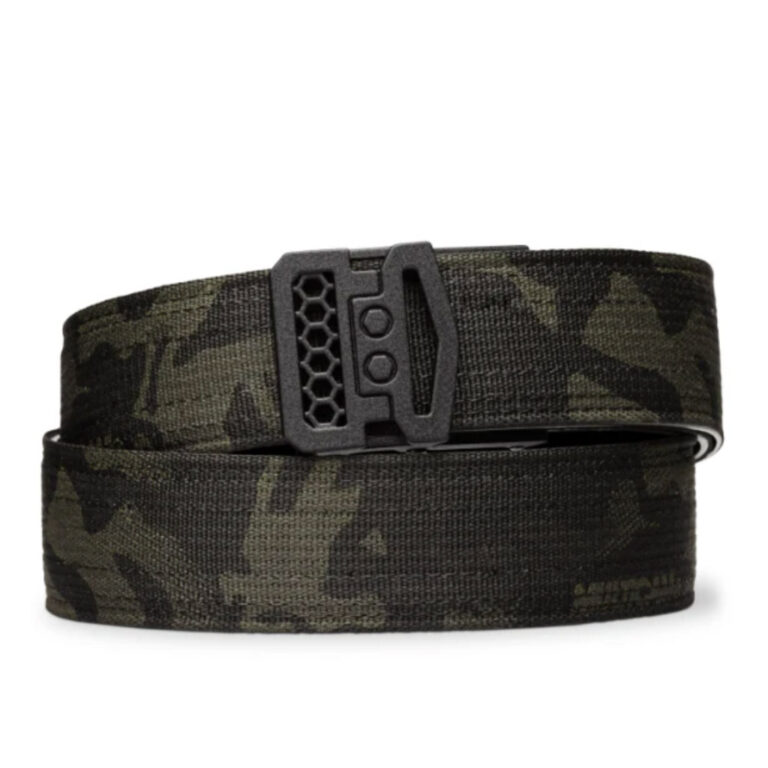 Kore Essentials Every Day Carry EDC Belt with Buckle - Multicam Black Nylon - X10 Buckle