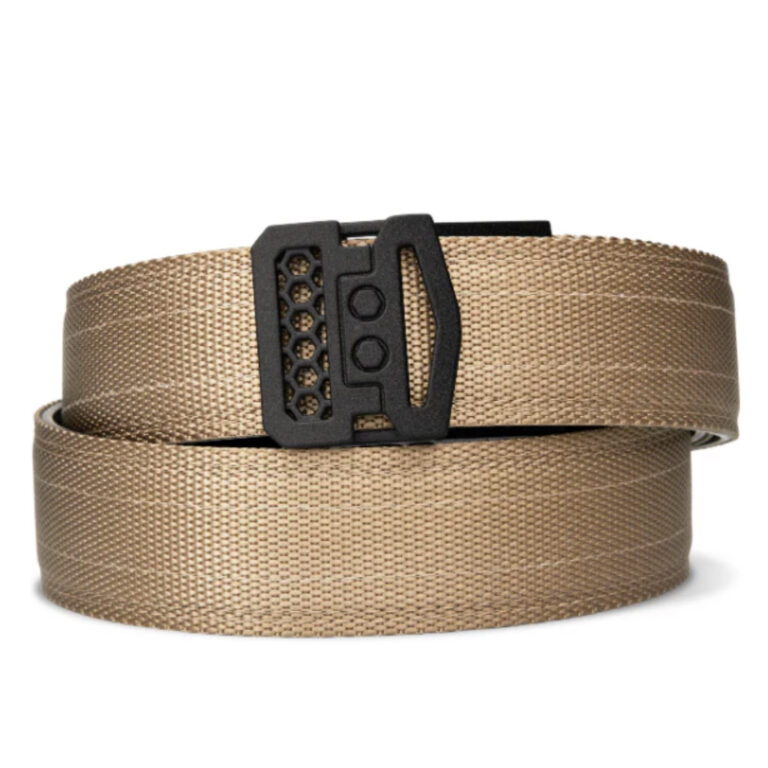 Kore Essentials Every Day Carry EDC Belt with Buckle - Tan Nylon - X10 Buckle