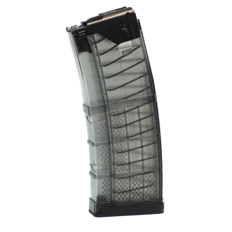 Lancer Advanced Warfighter Gen 2 30 Round AR-15 Magazine - Translucent Smoke