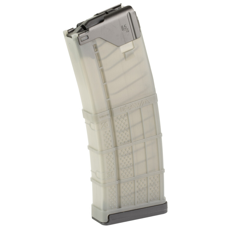 Lancer Advanced Warfighter Gen 2 30 Round AR-15 Magazine - Translucent Urban Dark Earth