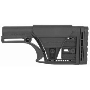 Luth-AR MBA-1 Fixed AR-15 Rifle Stock with 3-Axis Butt Plate - AT3 Tactical