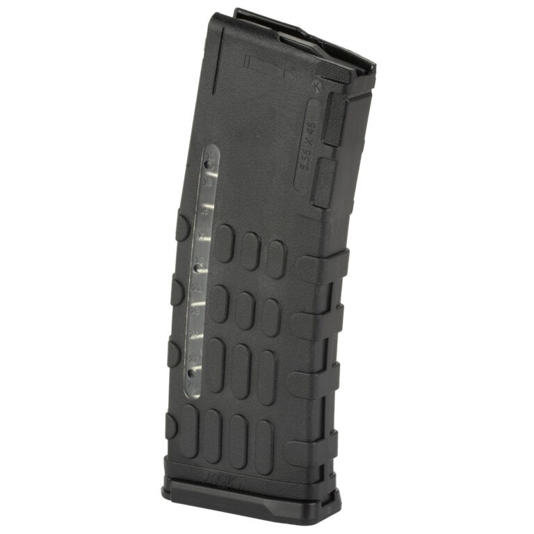 KCI USA Polymer 30 Round Magazine w/Window for AR-15 - .223/5.56 Nato