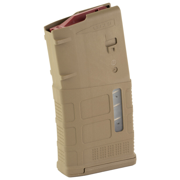 Magpul PMAG 20 LR/SR Gen M3 Window Magazine - .308/7.62