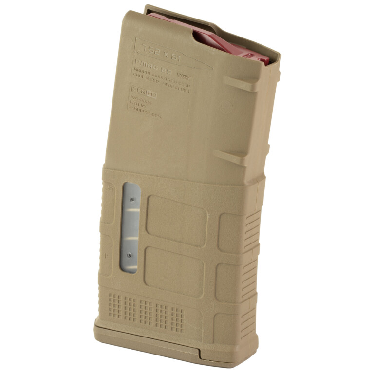 Magpul PMAG 20 LR/SR Gen M3 Window Magazine - .308/7.62