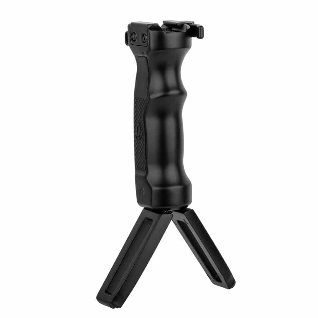 UTG Combat D-Grip w/ Ambi Quick Release Deployable Bipod