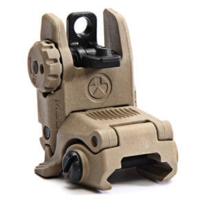 Magpul MBUS Rear AR 15 Back-Up Sight Gen 2 - MAG248 - FDE