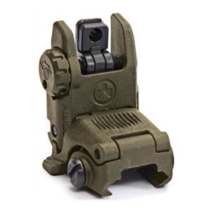 Magpul MBUS Rear AR 15 Back-Up Sight Gen 2 - MAG248 - OD