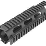 Open Box Return-UTG Pro Drop-In AR 15 Quad Rail with Extended Top Rail