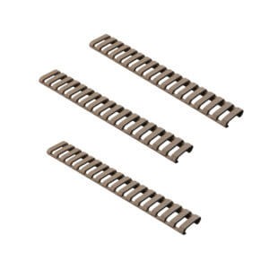 Picatinny Rail Covers by Magpul - 3 Pack - FDE