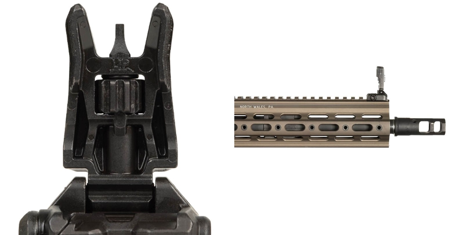 Magpul MBUS PRO Front Back-Up Sight - Steel - MAG275