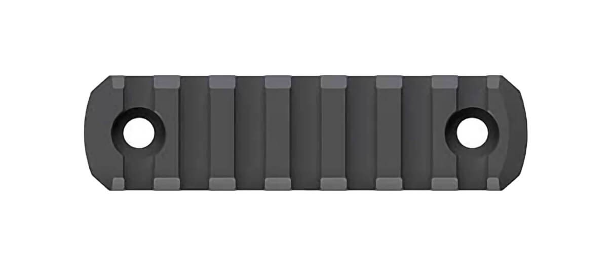 Magpul MOE Polymer Rail Sections Accessory Black 7 Slots MOE Hand Guard MAG407BLK