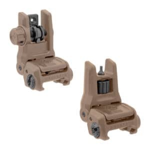 Magpul Gen 3 MBUS Front and Rear Sight Kit - Flat Dark Earth