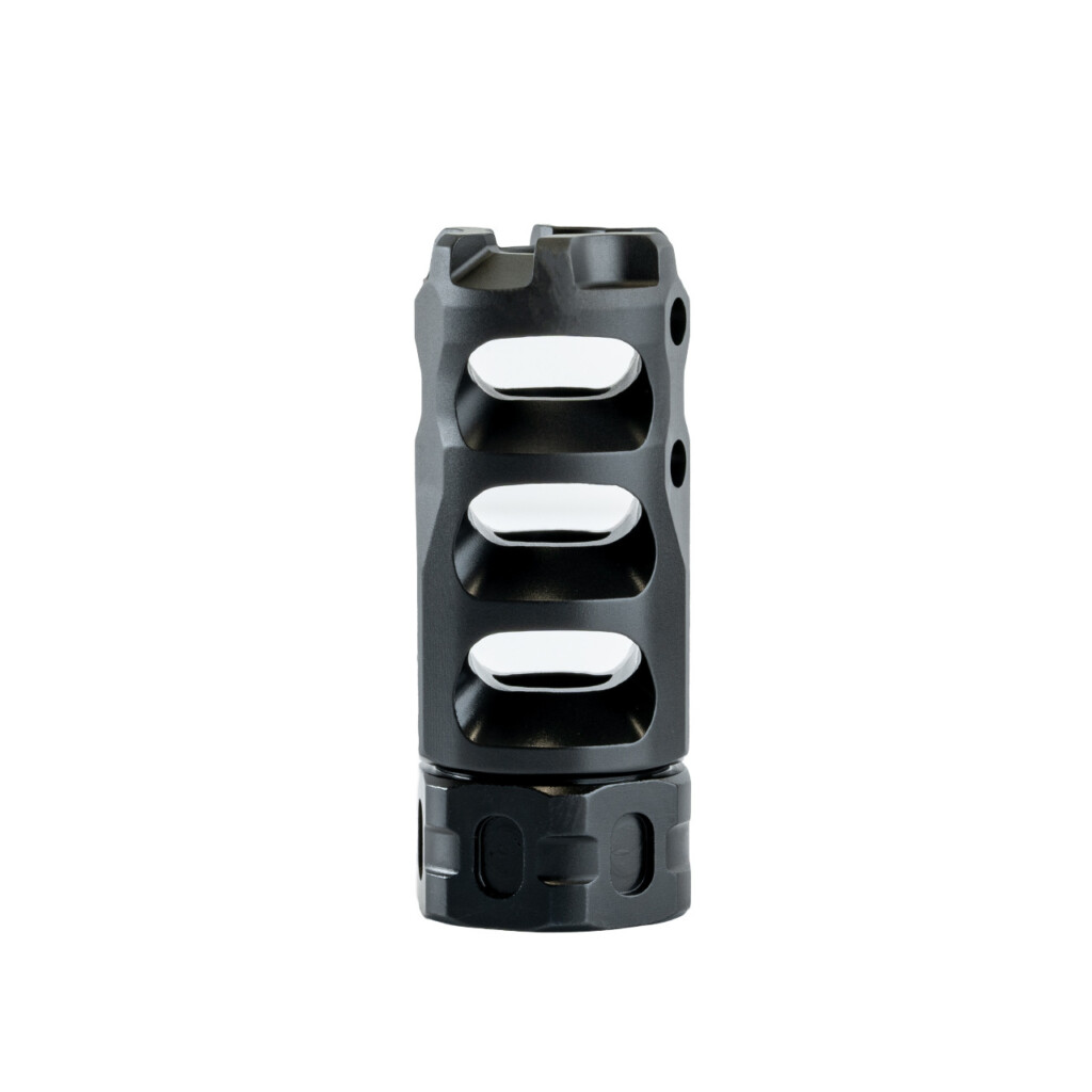 Precision Armament HYPERTAP Ti Muzzle Brake for AR-15 and AR-10