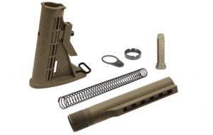 UTG PRO 6-Position Mil-spec Stock Kit - All Parts Included - Buffer, Tube, Springs, & More