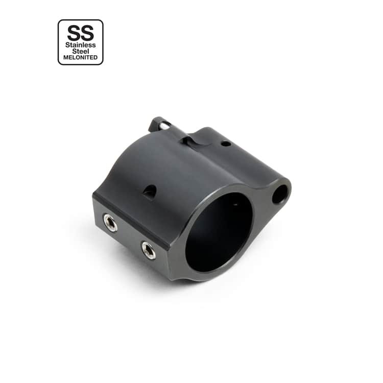 Superlative Arms .750 Adjustable Gas Block - Set Screw - Black