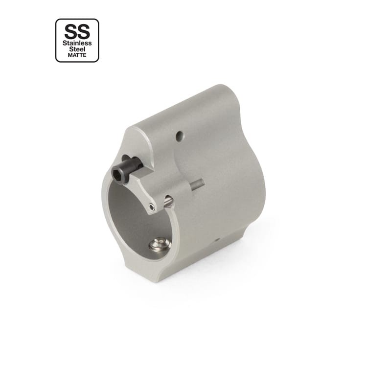 Superlative Arms .750 Adjustable Gas Block - Set Screw - Stainless Steel