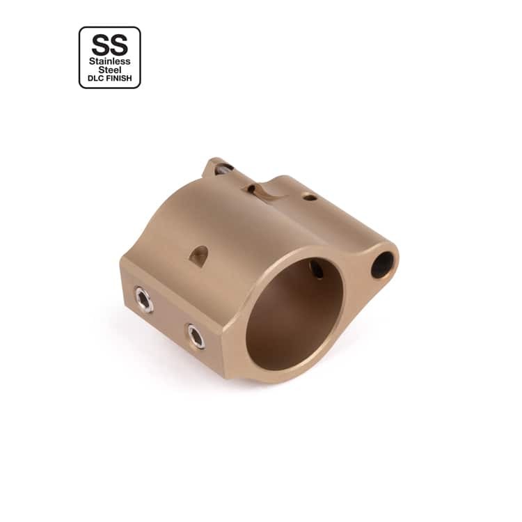 Superlative Arms .750 Adjustable Gas Block - Set Screw - FDE