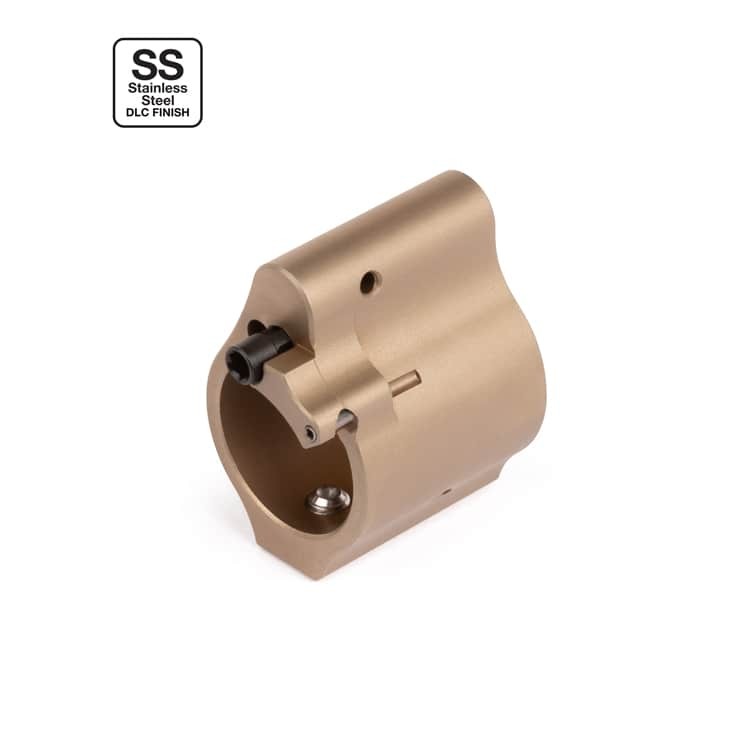 Superlative Arms .750 Adjustable Gas Block - Set Screw - FDE