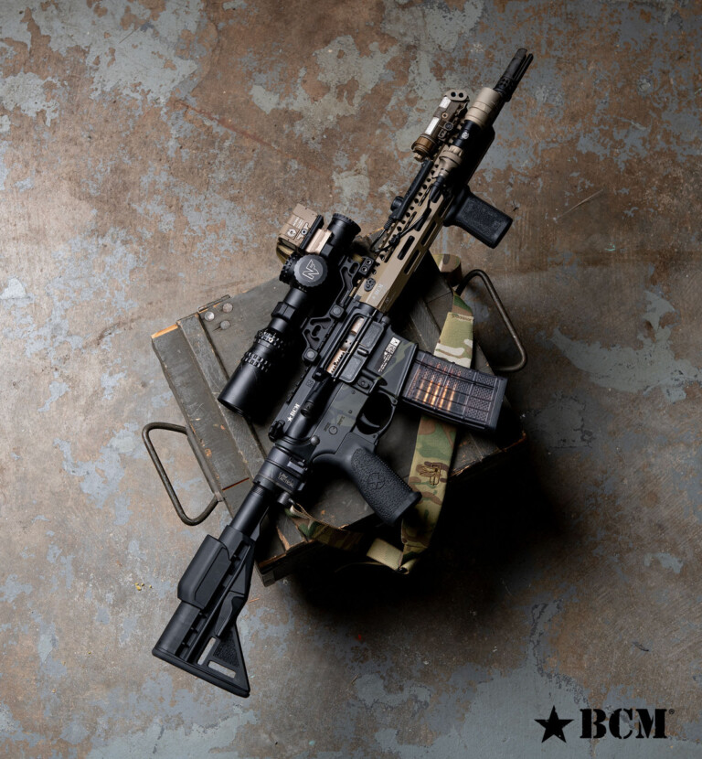 BCM Mod 3 AR-15 Stock with Cheek Riser