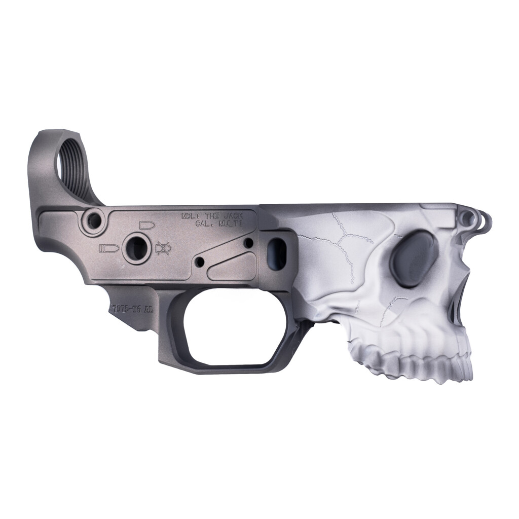 Sharps Bros., Badlands, Semi-automatic, Stripped Billet Lower Receiver, 223 Remington/556 NATO, Tan Cerakote