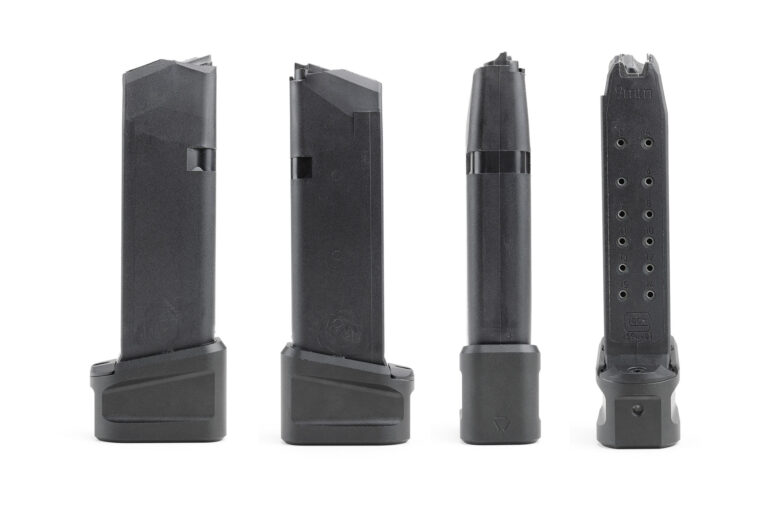 Strike Industries Aluminum Extended Magazine Plate for Glock 19 - +5 Capacity