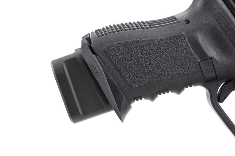 Strike Industries Aluminum Extended Magazine Plate for Glock 19 - +5 Capacity