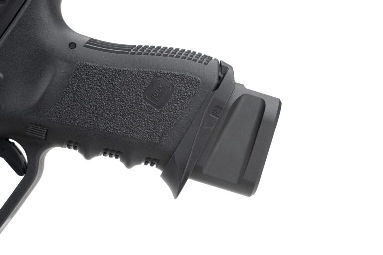 Strike Industries Aluminum Extended Magazine Plate for Glock 19 - +5 Capacity