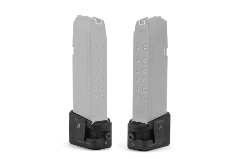 Strike Industries Aluminum Extended Magazine Plate for Glock 19 - +5 Capacity