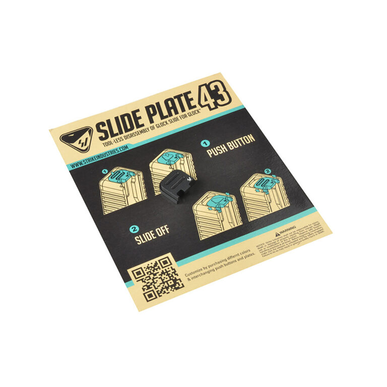 Strike Industries Slide Cover Plate for Glock 43